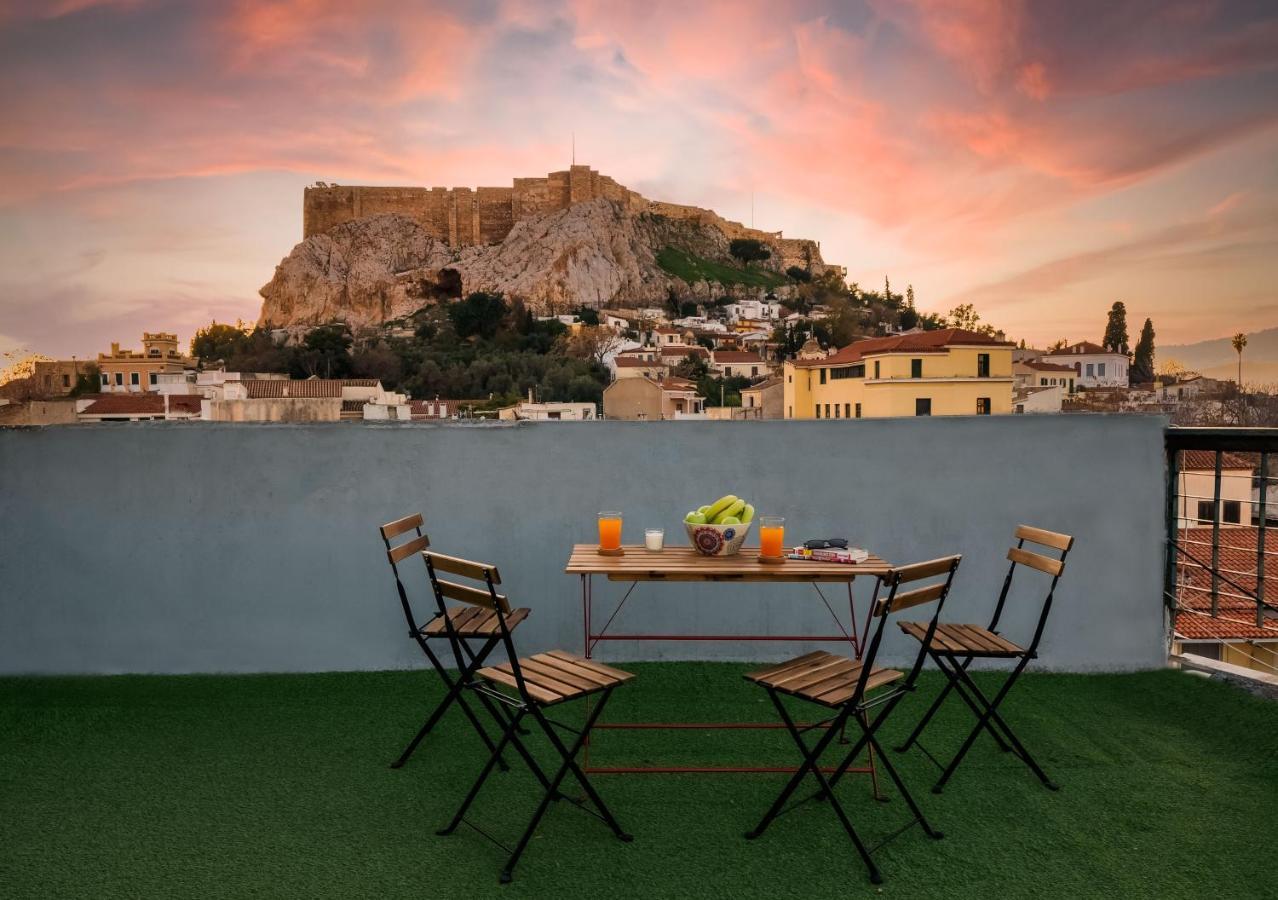 Plaka Apartment With Terrace View أثينا المظهر الخارجي الصورة